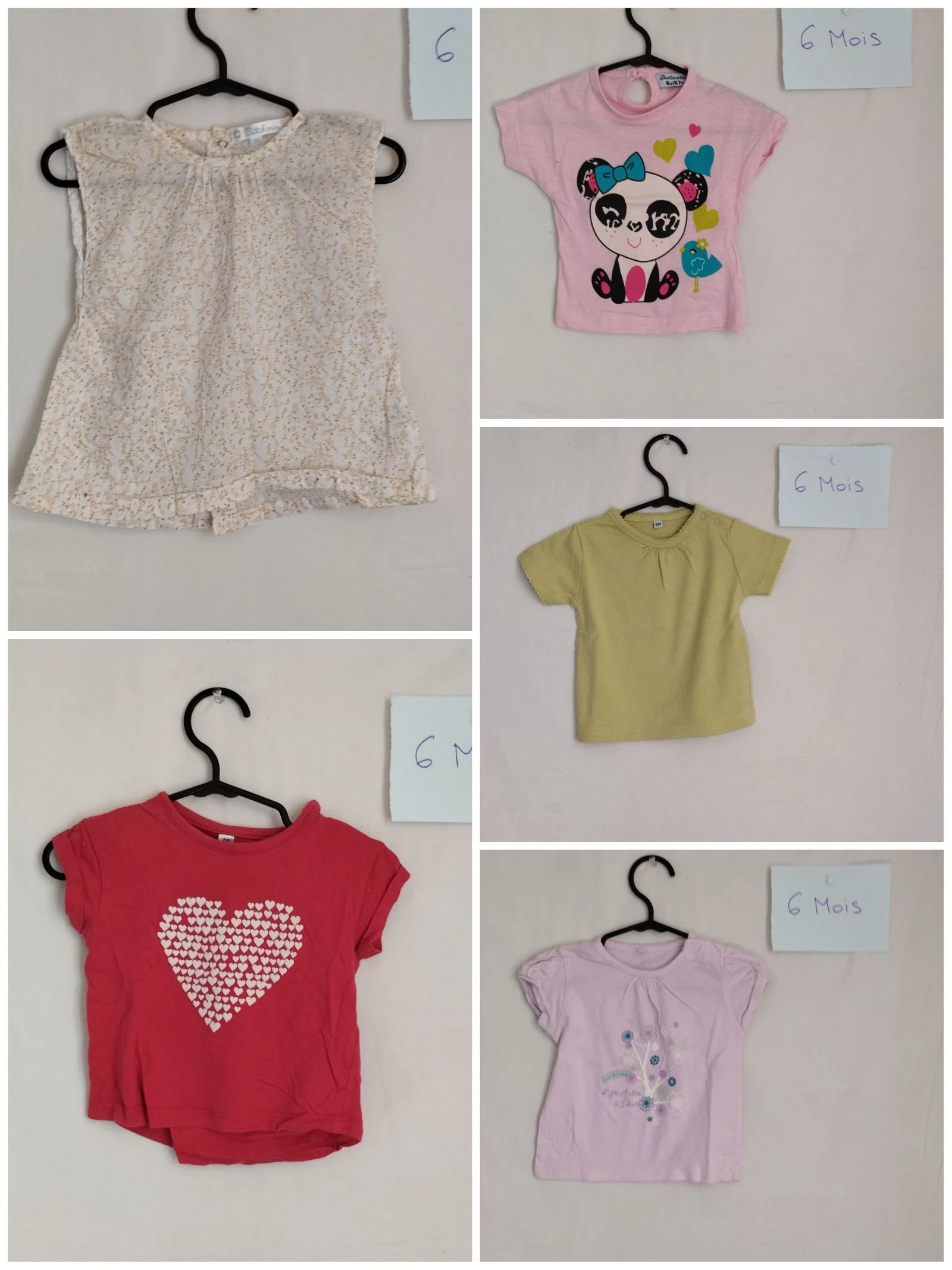 Gros lot 6 mois été fille 40 articles  – photo 7